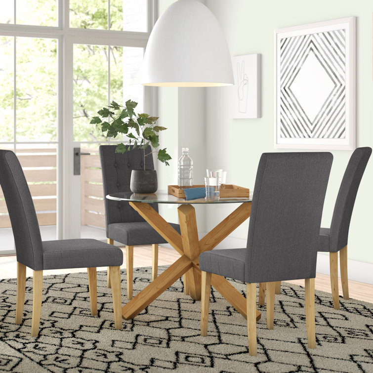 Zipcode Design Juniper 4 Person Dining Set & Reviews Wayfair.co.uk